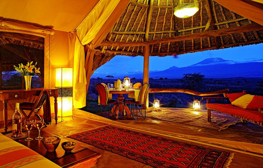 7 NIGHTS / 8 DAYS AMBOSELI AND MARA PLAINS SAFARI (GOLD ECO RATED)